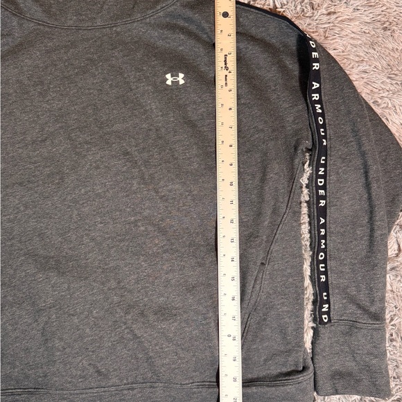 Under Armour Dark Gray Fleece Jacket - Picture 6 of 8